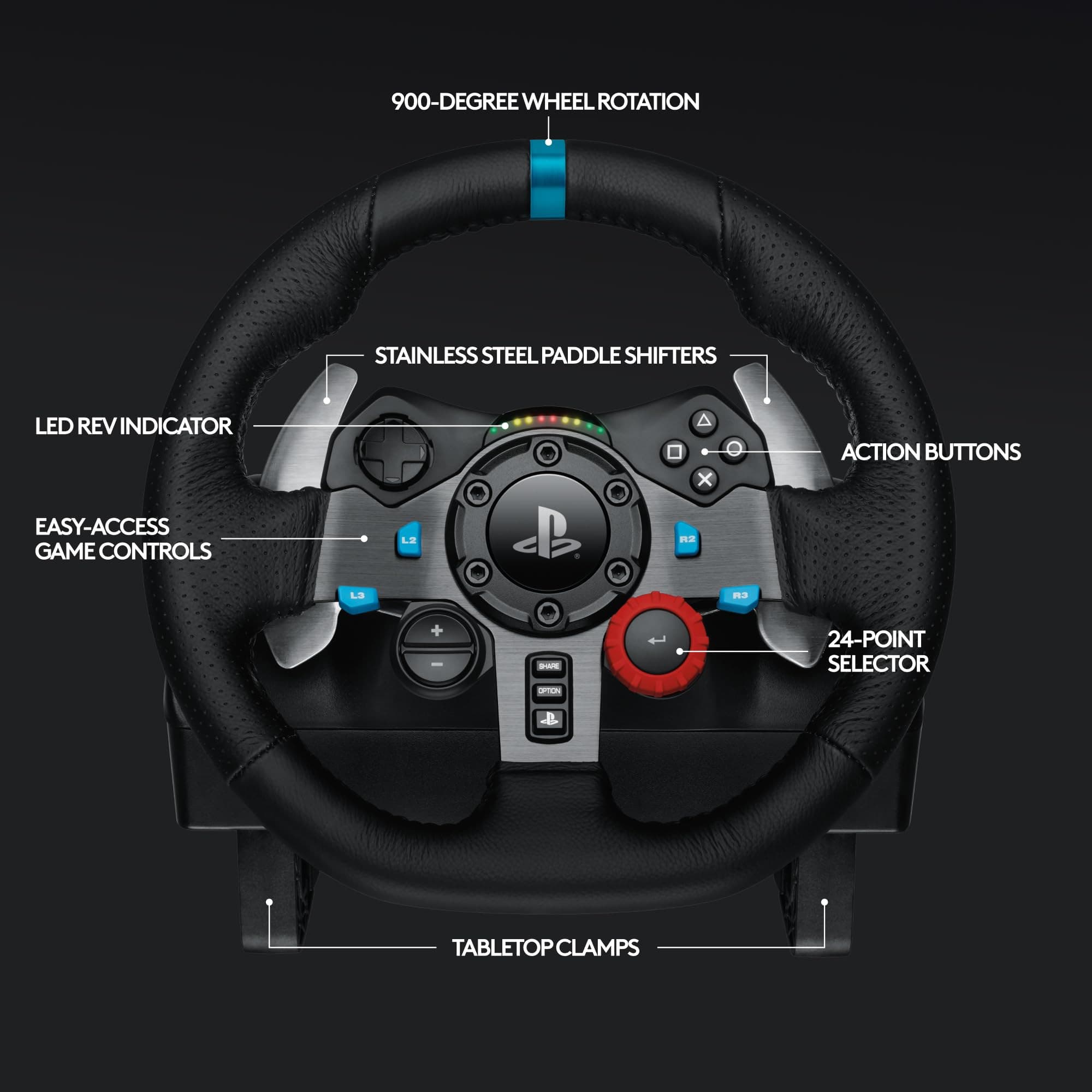 LOGITECH G29 STEERING WHEEL - Image 4