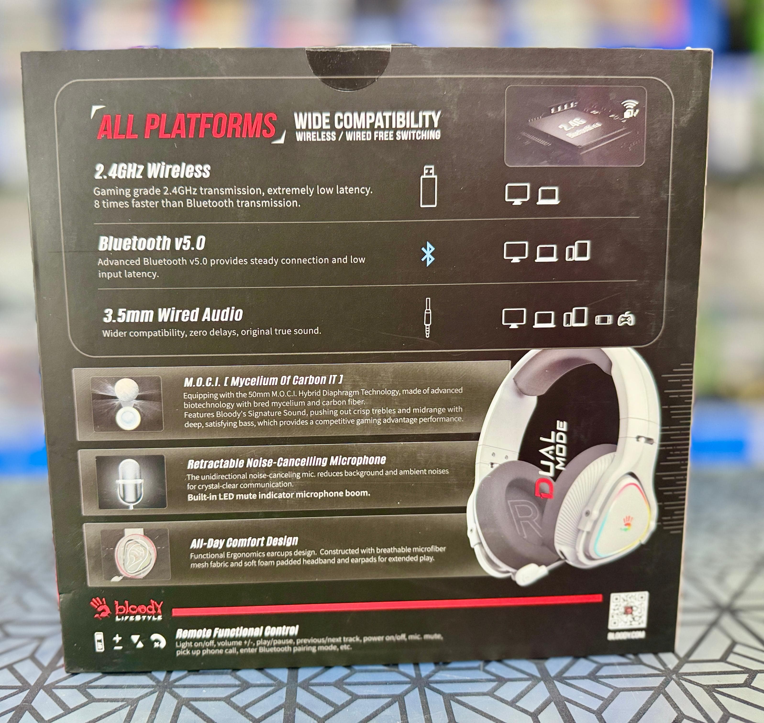 Bloody MR710 RGB Gaming Headset - Image 4